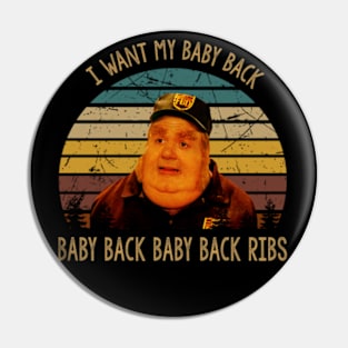 Fat character i want my baby back poster Pin