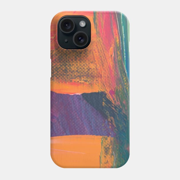 multicolored abstract texture Phone Case by Artistic_st