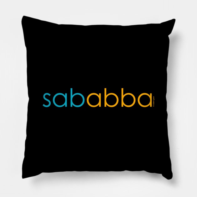 Sababba Pillow by jrotem