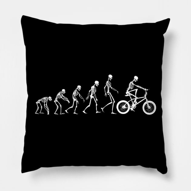 Evolution BMX Pillow by zomboy