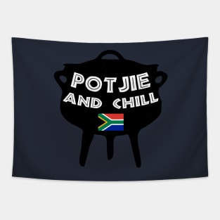 Potjie South Africa Potjiekos Stew Braai Tapestry