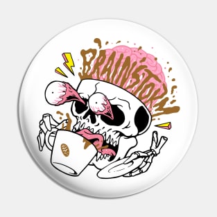 Brainstorm Coffee Pin