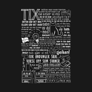the TIX mix (white) T-Shirt