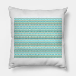 Southwestern Stripes - Ocean Pillow