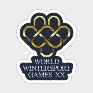 World Wintersport Games Magnet