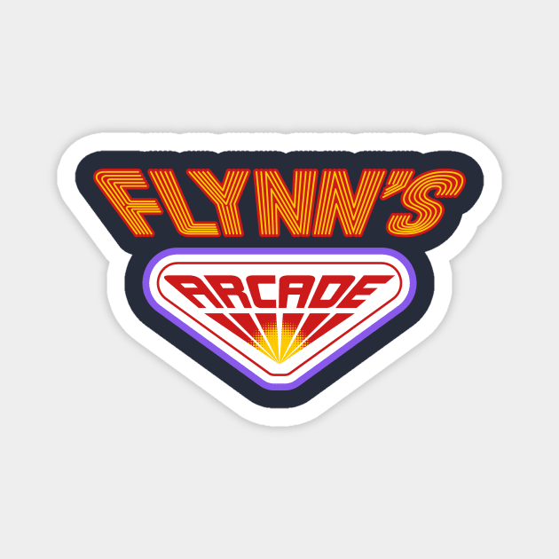 FLYNN'S ARCADE PALACE Magnet by RyanAstle