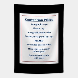 Convention Prices Tapestry