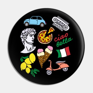 Italy Vibes Pin