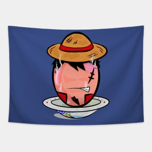 Lucky Egg Wannabe Gear 2 Version Straw Hat Boy Tapestry