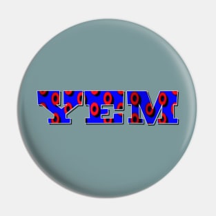 YEM - 3D donut design Pin