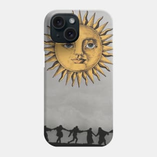 Autumm dance Phone Case