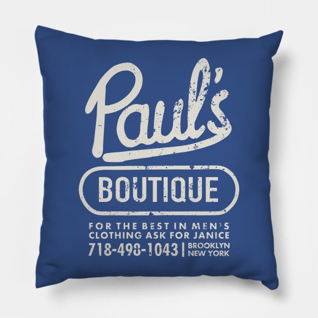 Pauls Boutique - Distressed Pillow by Black Red Store