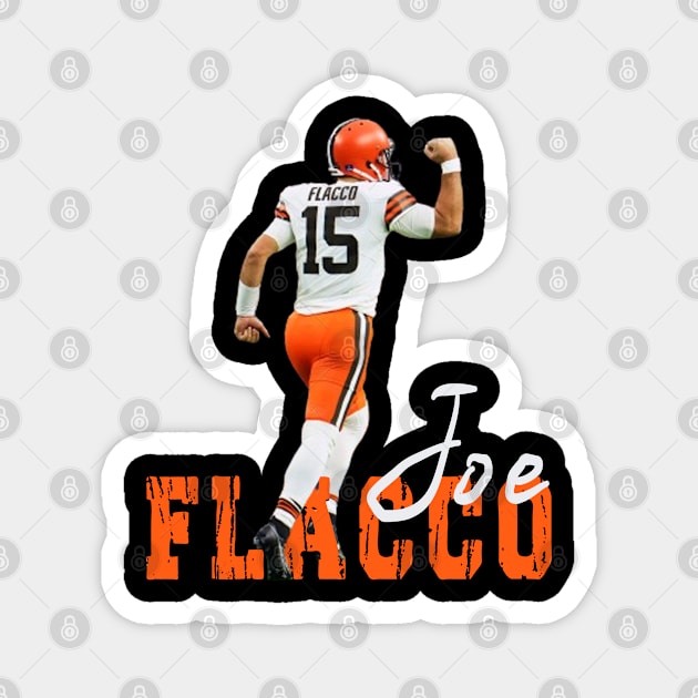 Joe Flacco 15: Newest design for Joe Flacco lovers Magnet by Ksarter