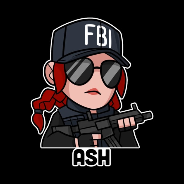 ash from rainbow six siege r6 by deviriastinika