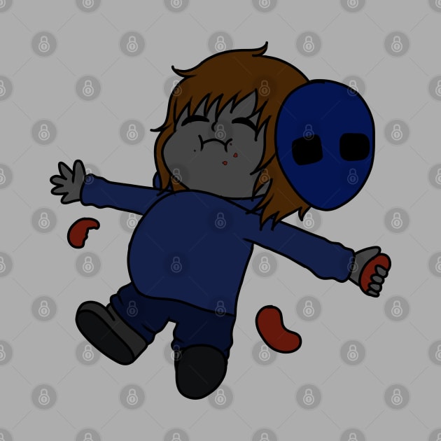 Creepypasta chibi Eyeless Jack by LillyTheChibi