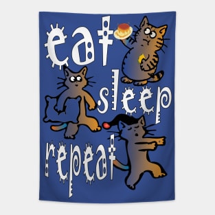 eat sleep repeat Tapestry