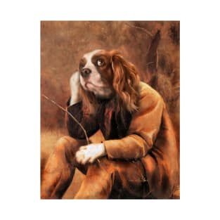 King Charles Cavalier Portrait - George T-Shirt