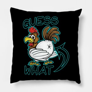 guess what chicken butt Pillow