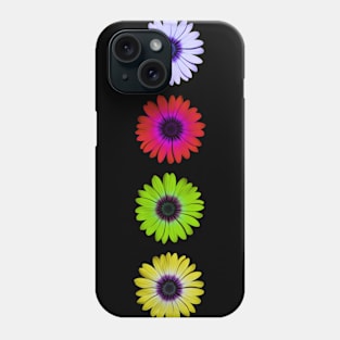 4 Daisies Phone Case