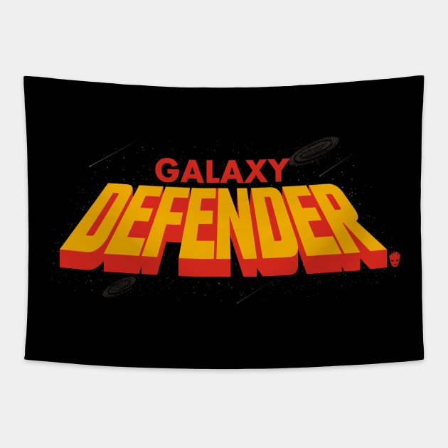 Galaxy Defender Tapestry by pigboom