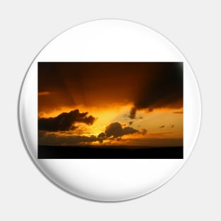 Crepuscular Rays Pin