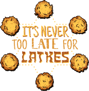 Latkes Time Magnet