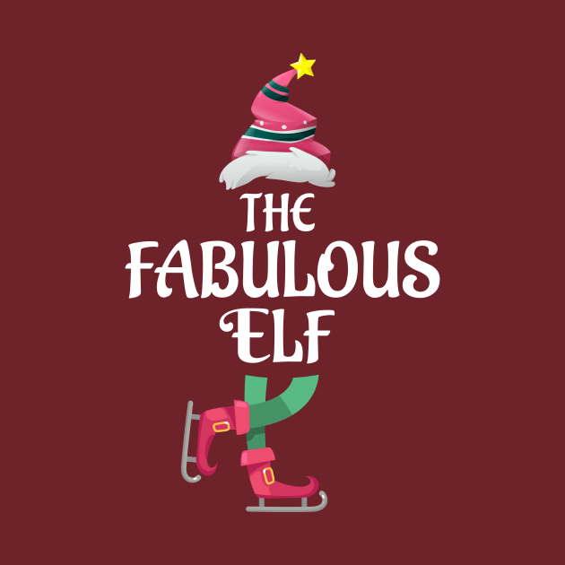 The Fabulous Christmas Elf Matching Pajama PJ Family Party Gift by BooTeeQue