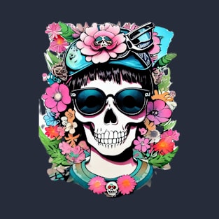 Cool Funny Skull T-Shirt