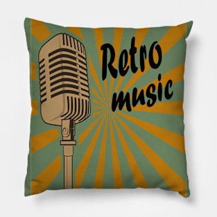 Retro Music Pillow