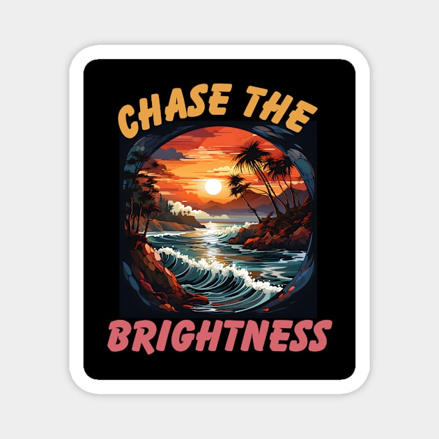 Chase the Brightness Magnet by NedisDesign