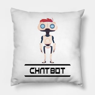 Chatbot I Build Chatbots Robot Robotic Artificial Intelligence A.I. Pillow