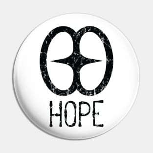 African Adinkra Symbol "Hope" Pin