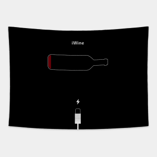 Empty wine is never a good thing Tapestry