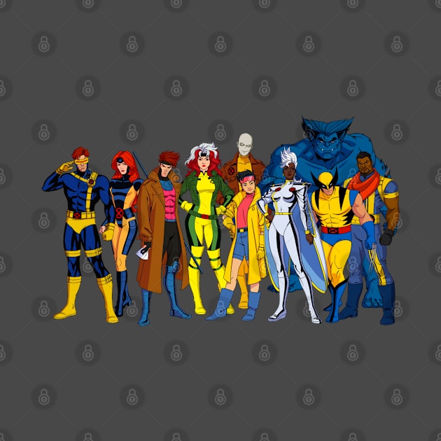 The X-Men by CosmicDesignz 