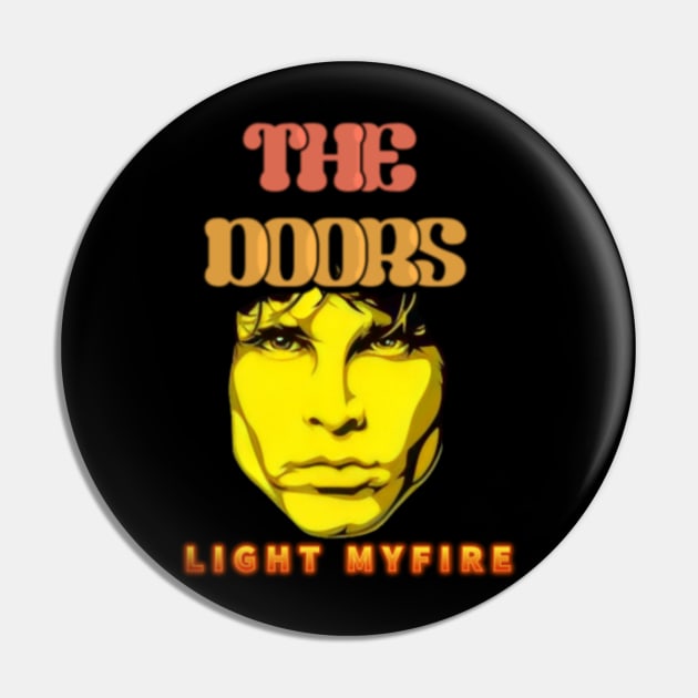 Jim Morrison t-shirt - The Doors Jim Morrison Band Rock - Pin | TeePublic