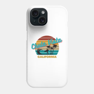 Chula Vista California Retro Vintage Sunset Phone Case