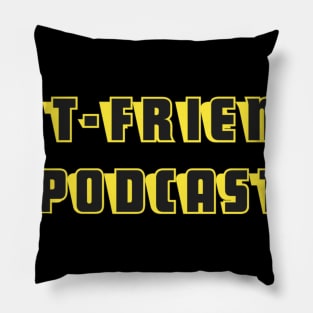 Bat-Friends Podcast Logo Pillow