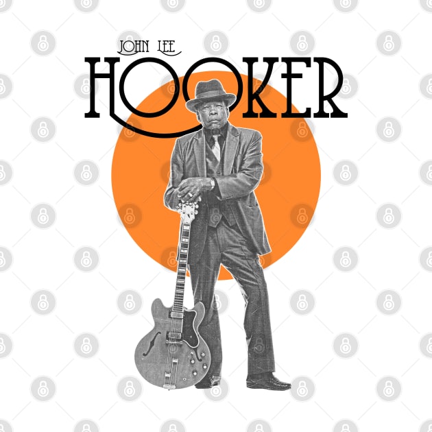 John Lee Hooker \\ Retro Blues Icon Tribute by darklordpug