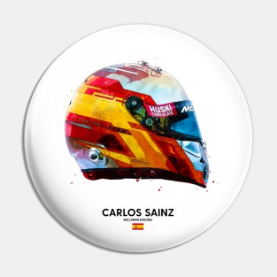 F1 2020 Carlos Sainz Crash Helmet Pin