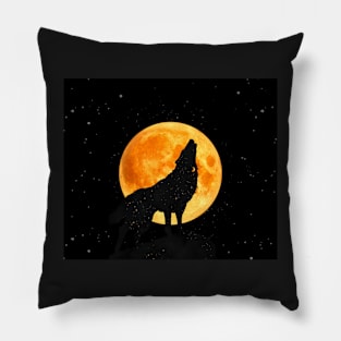 Space wolf Pillow