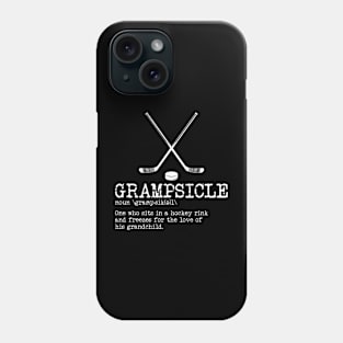 Hockey Grandpa - Grampsicle Definition Funny Phone Case