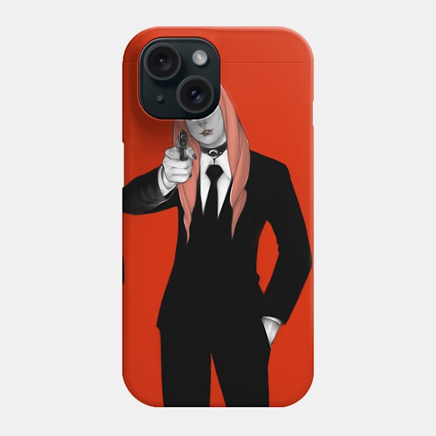 The detectives Phone Case by SuburbiaKimera