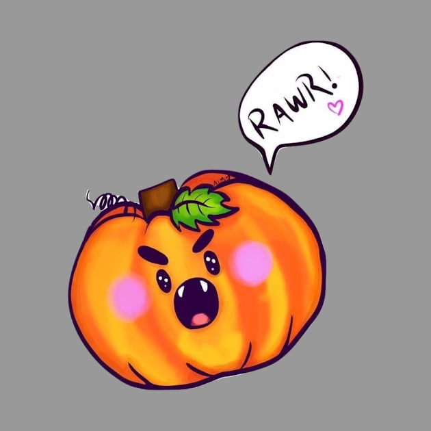 Grumpy Pumpkin by amorawic3