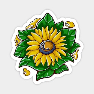 the sunflowers Magnet