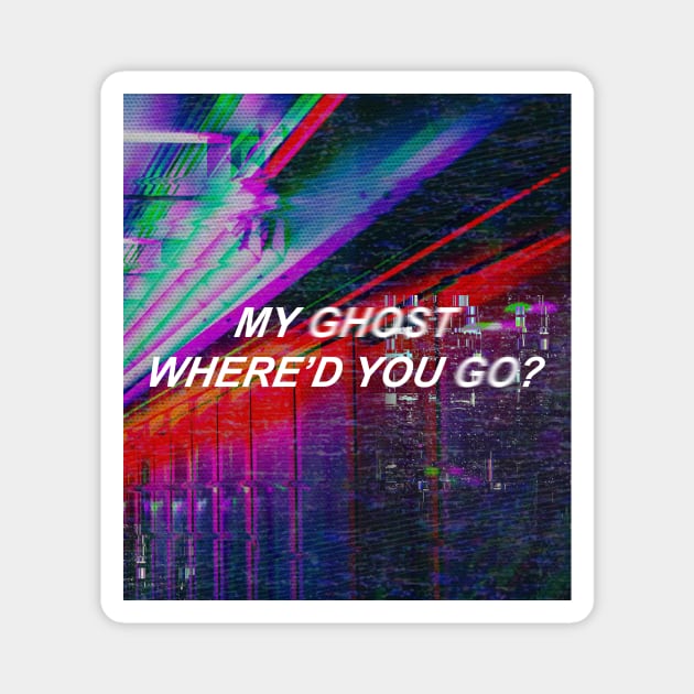 Ghost - Halsey Magnet by lowercasev