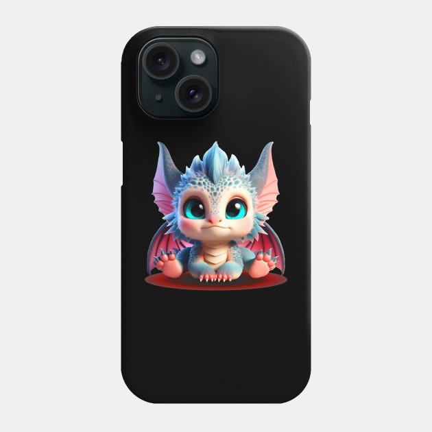 Adorable Baby Dragons | colorful vibes edition Phone Case by VISUALUV