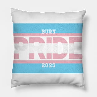 Bury Transgender Pride 2023 Pillow