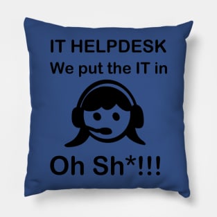 IT Helpdesk Pillow