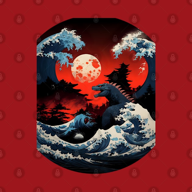 Kanagawa Monster by Rogue Clone