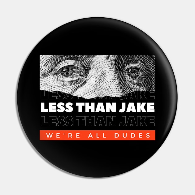 Less Than Jake // Money Eye Pin by Swallow Group